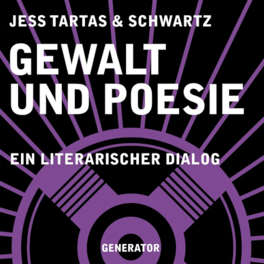 BUCH-COVER: Jess Tartas & Schwartz - Gewalt und Poesie (2023)